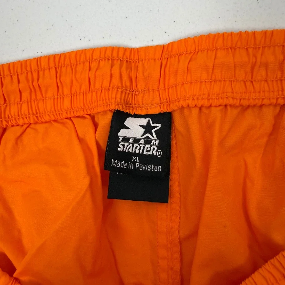 Starter Tennessee Volunteers Orange Nylon Zip Off Convertible Track Pants‎ XL